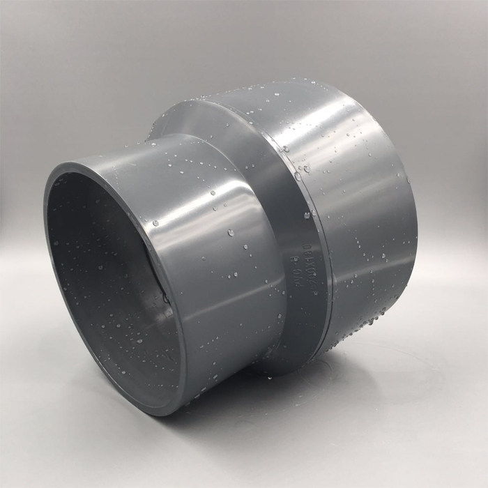 PVC给水管件异径直接大小头灰色 110 125 160 200 315 400_虎窝淘