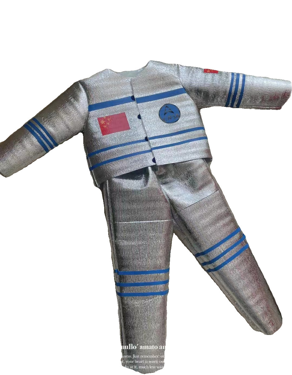 环保服装儿童时装秀男童宇航员太空服成品手工制作diy材料包走秀 - 图3