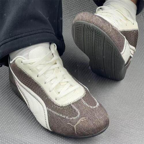 PUMA Speedcat低帮男鞋女鞋春夏镂空透气薄底T头赛车鞋408858-03 - 图1