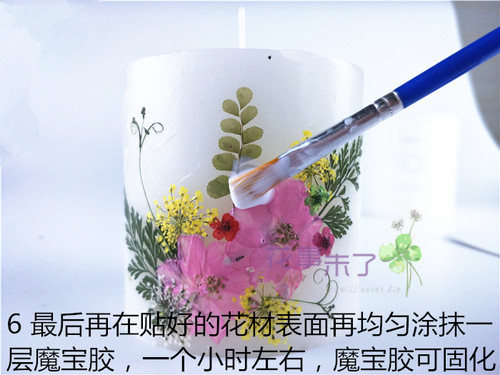classic经典无烟圆柱方形蜡烛 干花香薰蜡片蜡烛 多尺寸象牙/白色 - 图2