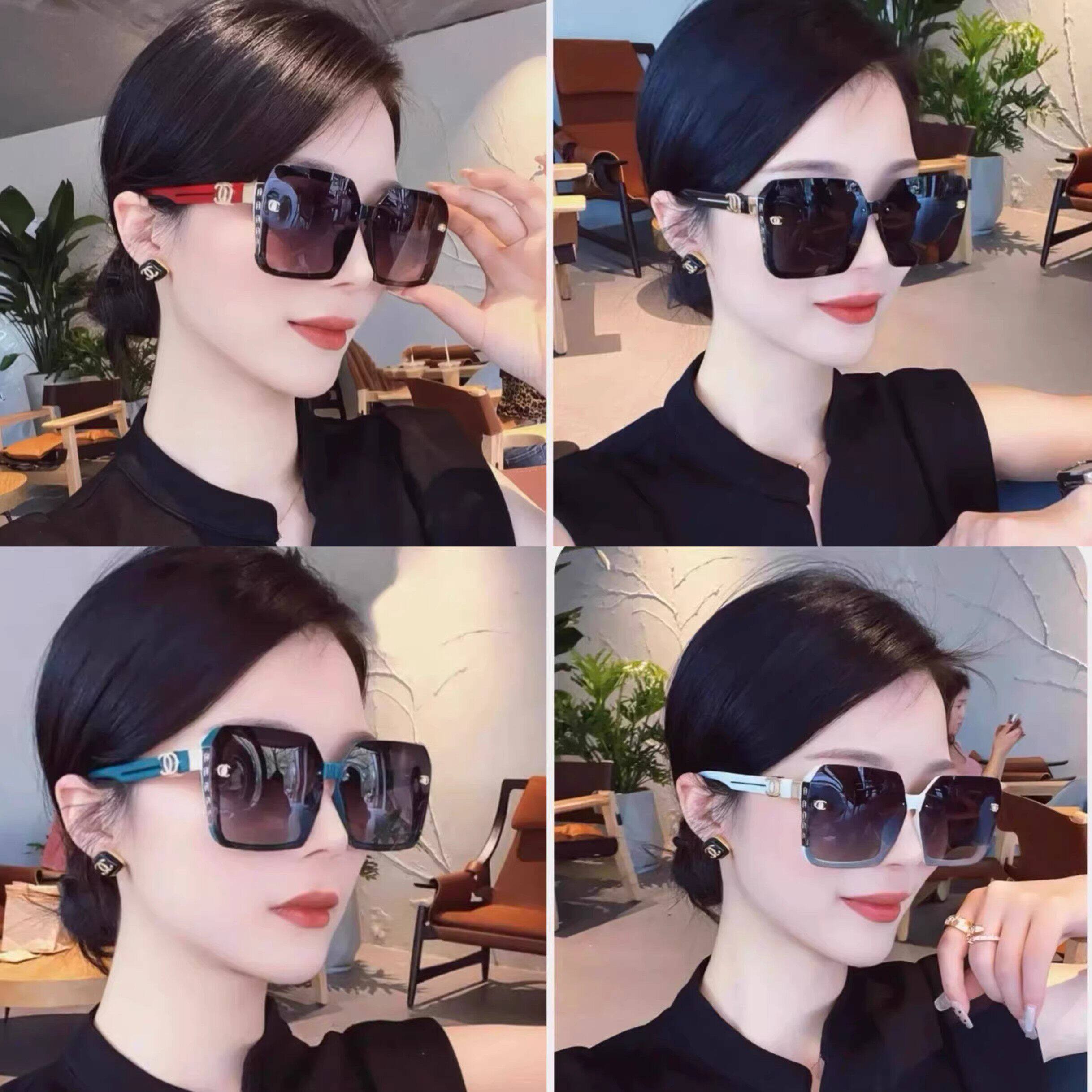 Women's sunglasses, UV-proof high-end large face, slimming glasses, outdoor driving polarized sunglasses, small face