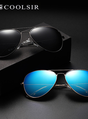 高级感飞行员墨镜男女偏光太阳镜