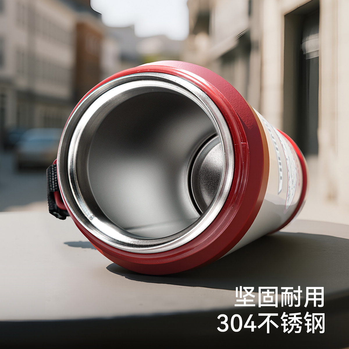 膳魔师儿童保温杯户外运动上学便携提手大容量水杯大童直饮杯复古,淘宝优惠券,粉丝福利购,淘宝优惠卷