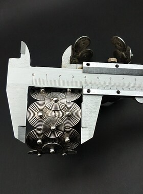 苗银手镯 复古民族丝片开口个性霸气手镯精致简约纯手工工艺品