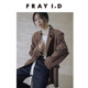 FRAY I.D2025 ລະດູໃບໄມ້ຫຼົ່ນ ແລະ ລະດູໜາວໃໝ່ ການເດີນທາງແບບງ່າຍດາຍ ເສື້ອຢືດສອງປຸ່ມ FWFJ254287