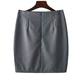 Short skirt and hip-covered suit skirt solid color high quality