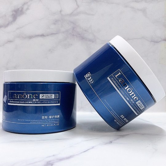 长效补水正品蓝冠发膜修复还原酸护发素毛躁干枯女改善柔顺水疗顺