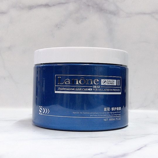 长效补水正品蓝冠发膜修复还原酸护发素毛躁干枯女改善柔顺水疗顺