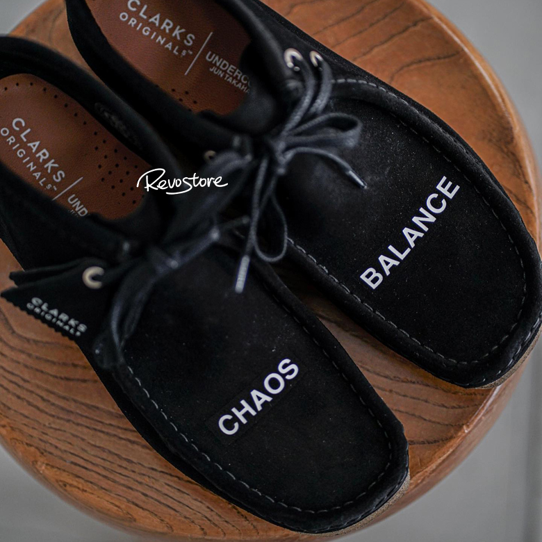 Undercover x Clarks Wallabee Boot 复古高帮麂皮男袋鼠鞋休闲鞋 - 图1