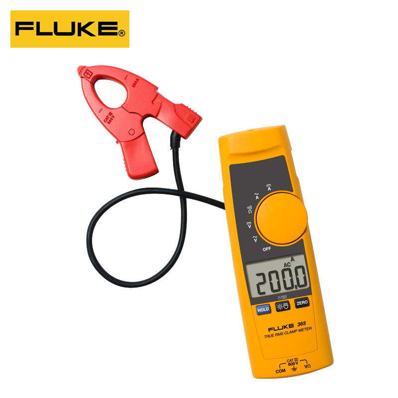 Fluke福禄克F362/F365数字钳形表交直流钳形万用表200A钳表电流表 - 图2