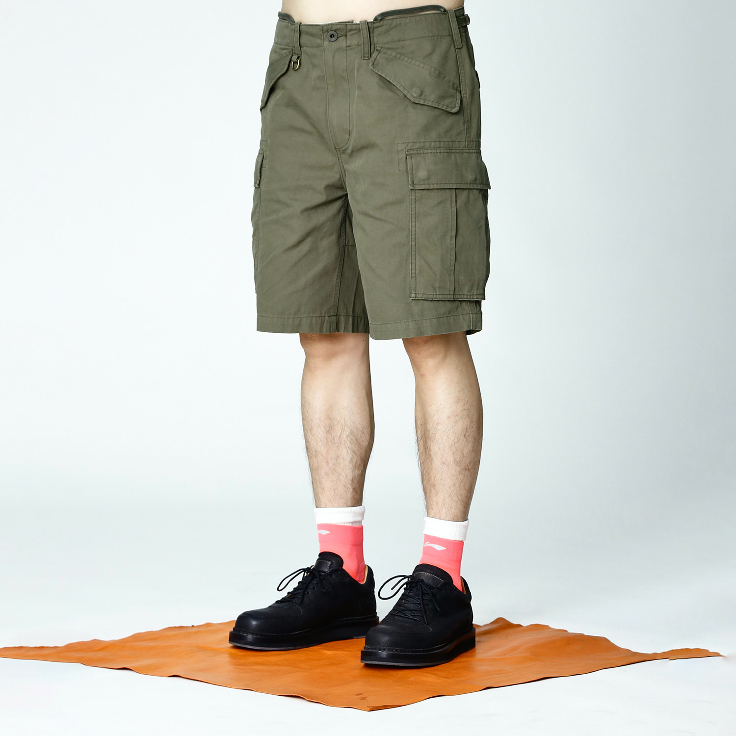 实年服工SK150夏季质感M51工装多袋休闲短裤宽松纯棉五分裤子男潮,淘宝优惠券,粉丝福利购,淘宝优惠卷