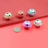 Матовый серебряный колокольчик с аксессуарами, 30мм, «сделай сам»