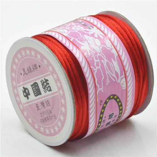 菲菲diy   美斯牌线材6号手链本命红绳子编织线绳diy手工吊坠挂绳 - 图0