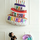 Korean insyay three-layer colorful creative aluminum film balloons