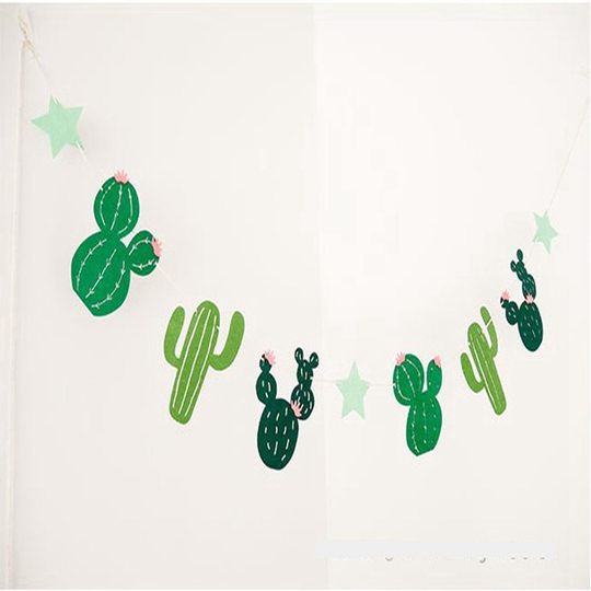 Ins Корейская версия кактус латте арт зеленый детский малыш