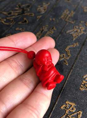 豁达客男女朱砂手机链高枕无忧