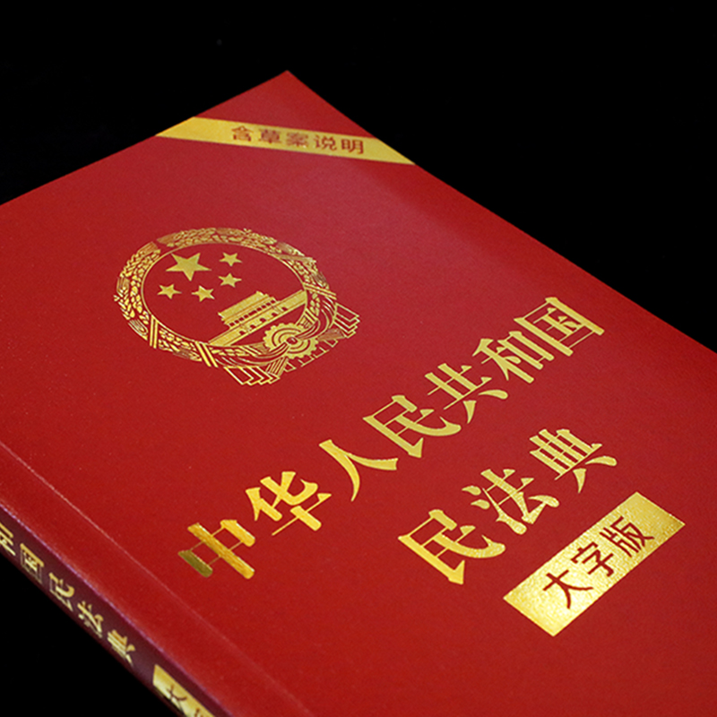 【2020年新修订版 民法典】中华人民共和国民法典（大字版）含草案说明 32开含总则篇物权编合同编人格权 法制出版社9787521610147 - 图0