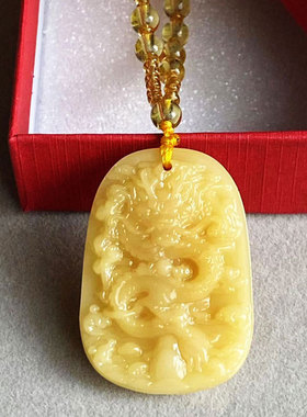 新款时尚手工民族中国风龙腾形状图案女士服饰百搭项链吊坠