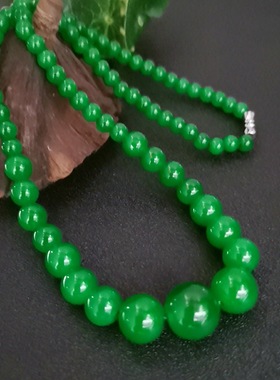 新款水晶绿玉塔链项链系列仿红玛瑙绿玛瑙系列玻璃塔链直播福利品