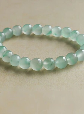 高级冰丝青珠串项链手链清新淡雅彰显气质手串项链送妈妈长辈礼物