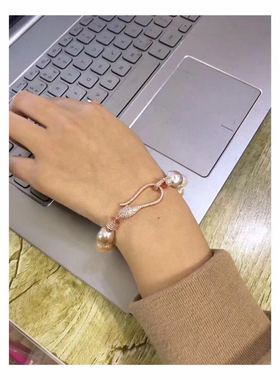 天然淡水异形韩国时尚珍珠手链