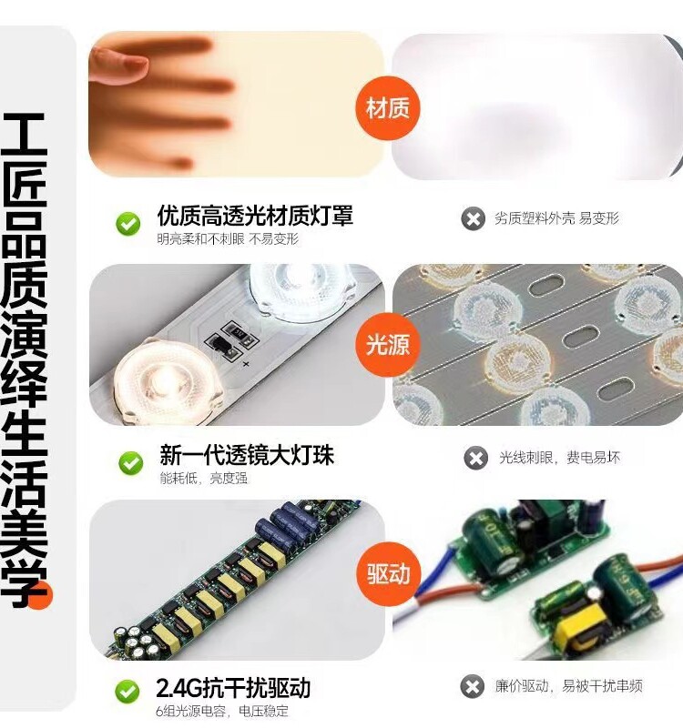 免费安装客厅大灯现代简约大气主灯全光谱护眼超薄led吸顶灯卧室,淘宝优惠券,粉丝福利购,淘宝优惠卷