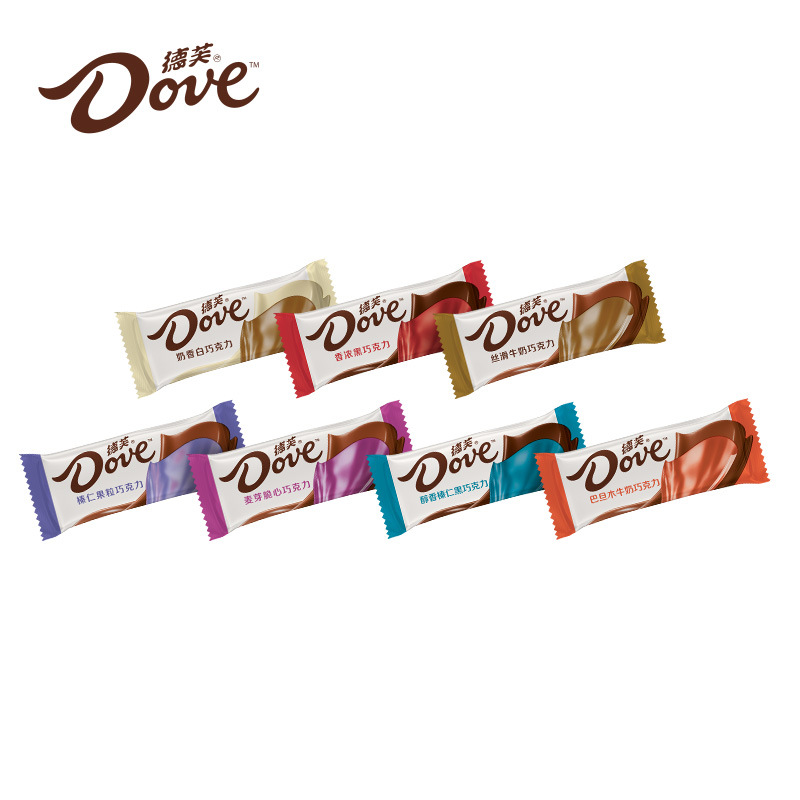 【德芙】多味巧克力喜糖共1000g