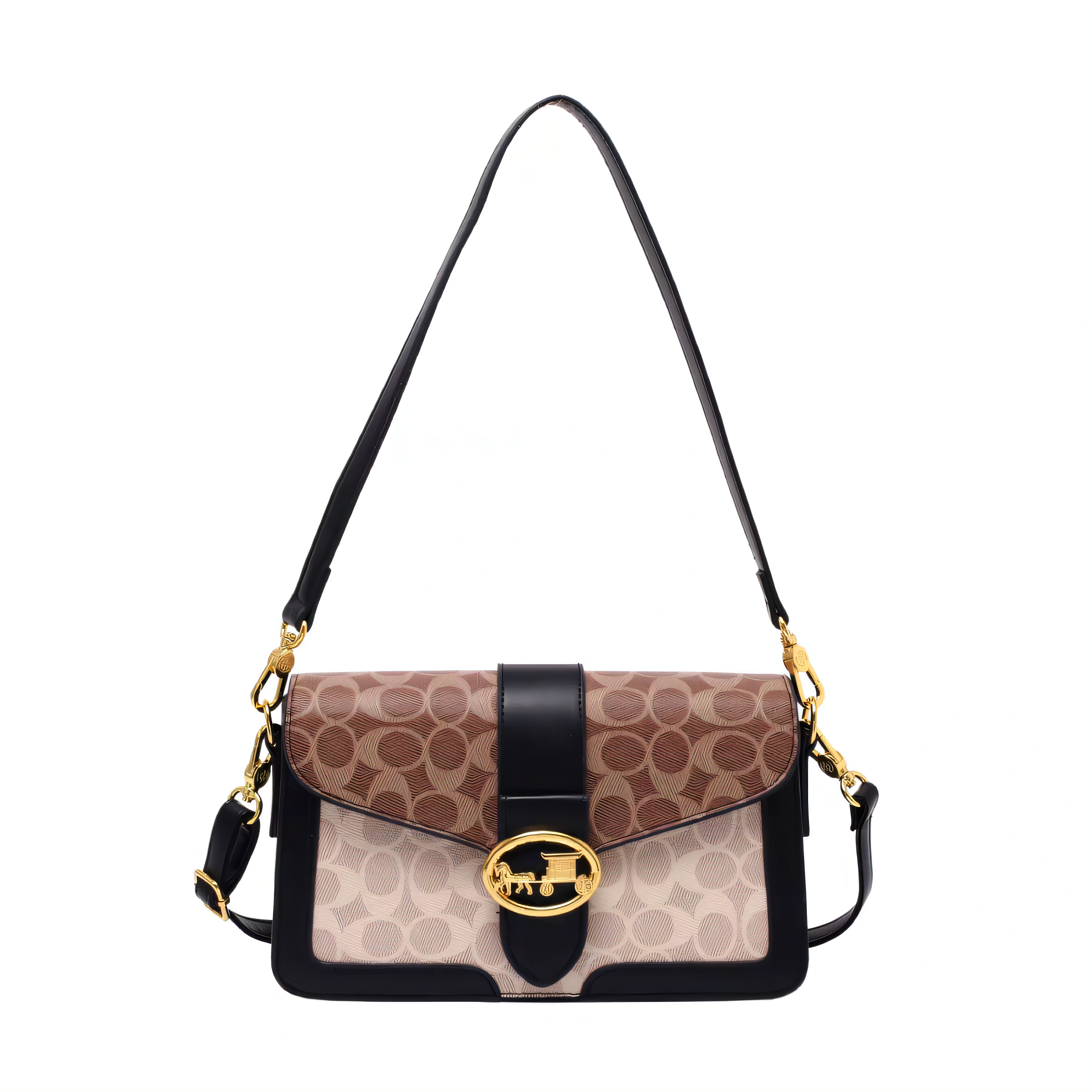 法式真皮小方包高级感时尚腋下包多隔层全皮网红洋气百搭单肩斜挎,淘宝优惠券,粉丝福利购,淘宝优惠卷