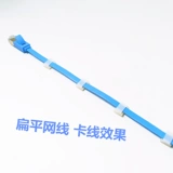 Гребная пряжка с плоской проволокой кабель маршрутизации Citzi Self -Adhesive Network проволоки