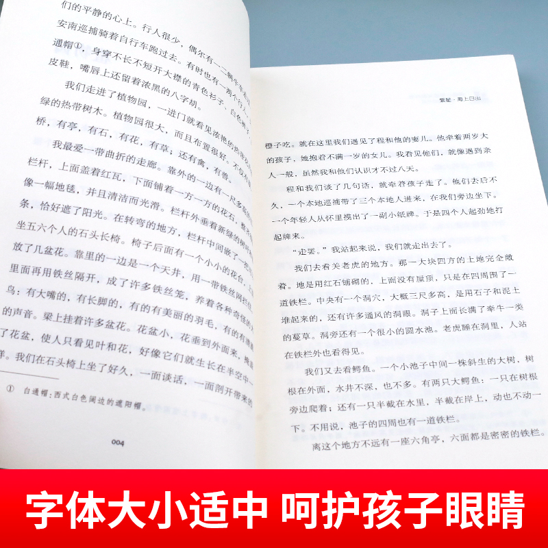 四年级下册必读的课外书老师推荐语文教材同步配套阅读书籍 七月的天山 爬山虎的脚记金华的双龙洞 海上日出巴金儿童文学经典读物