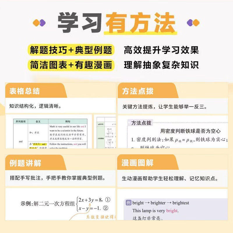 2025张雪峰初中提分笔记小四门必背基础知识点人教版政治历史地理生物手册大盘点小升初七八九年级汇总速记背基础大全中考复习资料,淘宝优惠券,粉丝福利购,淘宝优惠卷