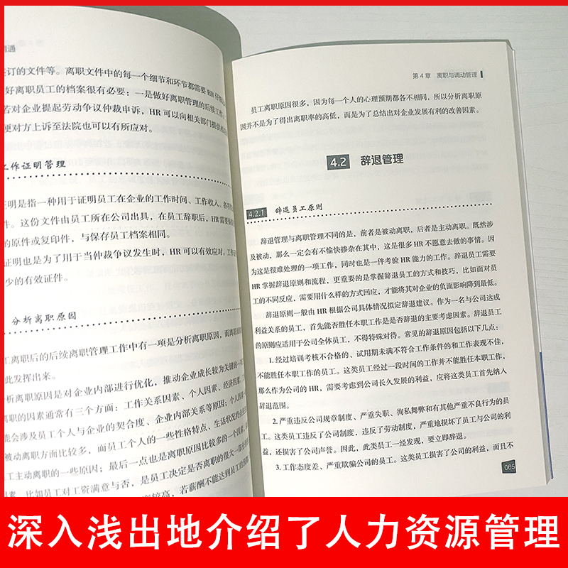 人力资源管理实用手册资深hr教你实操从入门到精通 人力资源行政管理书籍人事管理培训师书 绩效考核与薪酬管理金字塔面试招聘书籍 - 图2