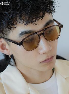 enson9板材日系复古偏光太阳镜