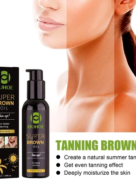Tanning Oil Outdoor Tanning for a Natural Summer Tan Hydrati