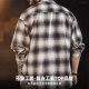 Madden workwear American plaid zipper shirt jacket