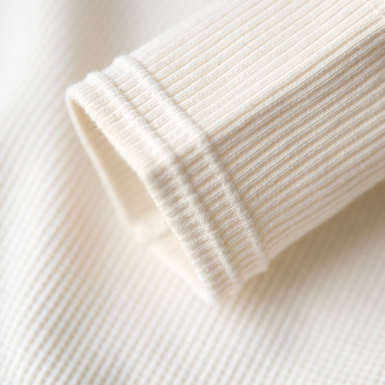 马登工装 美式复古重磅华夫格亨利衫阿美咔叽内搭打底长袖T恤男秋