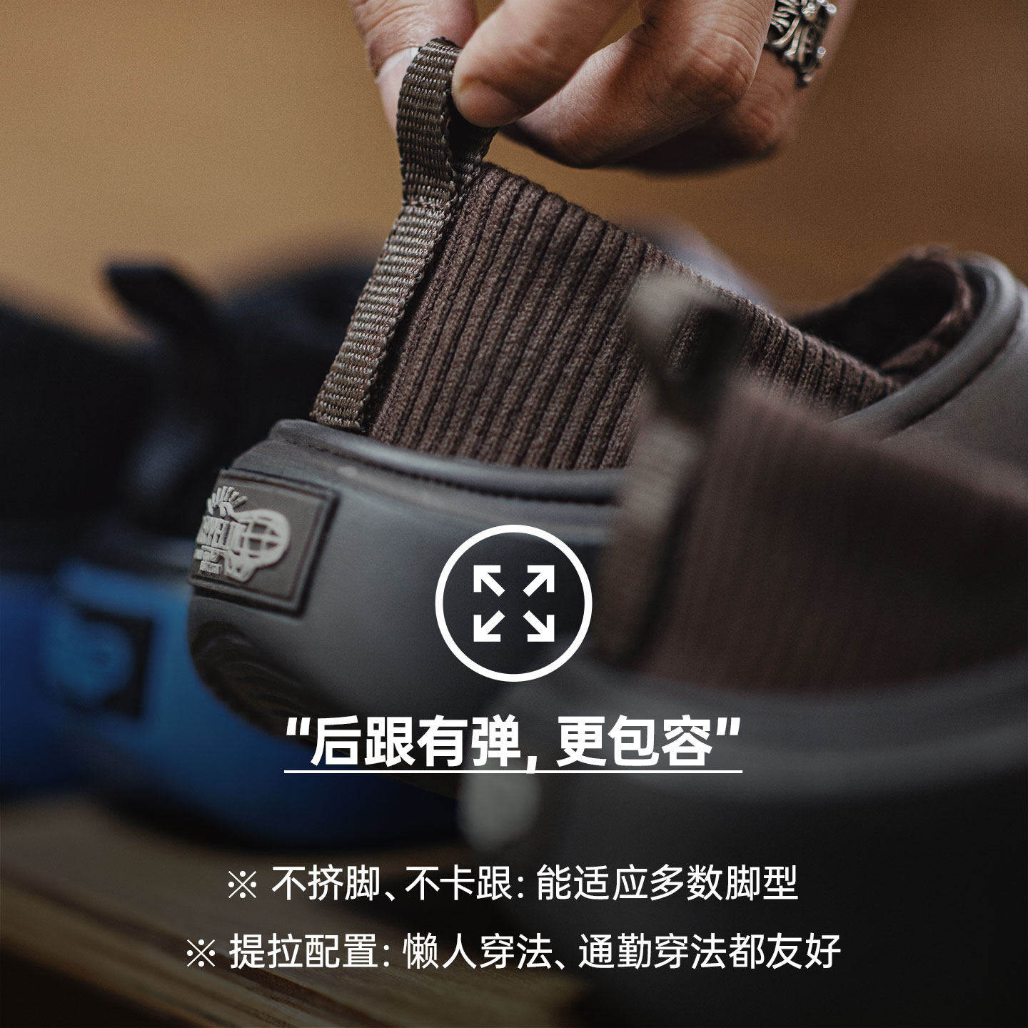 马登2026新款冬天一脚蹬休闲鞋加绒保暖办公室全包跟厚底外穿男拖,淘宝优惠券,粉丝福利购,淘宝优惠卷