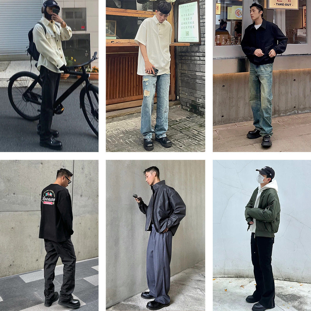 马登黑色方头德比鞋男厚底增高休闲马丁低帮通勤大头工装复古皮鞋,淘宝优惠券,粉丝福利购,淘宝优惠卷