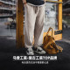 Madden workwear American casual floral gray sweatpants