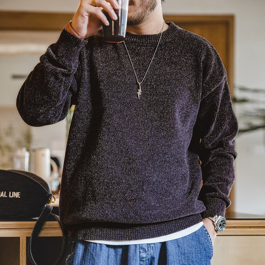 Maden Workwear Chenille Pullover Sweater