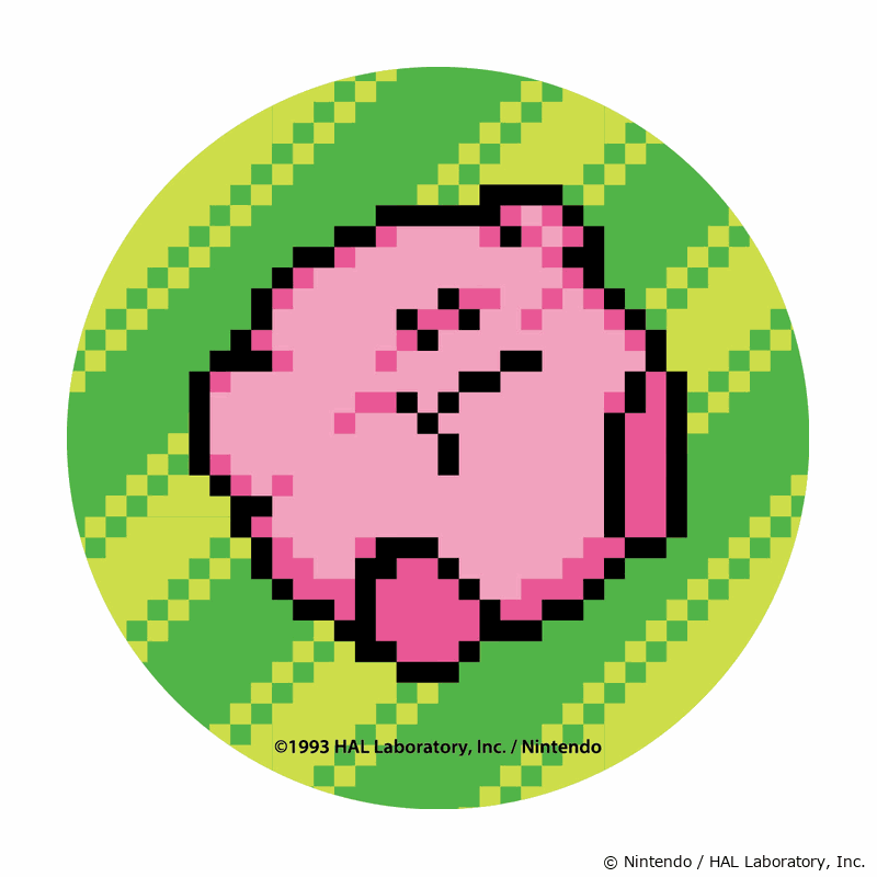 日本麻吉卡露星之卡比徽章吧唧动态变色图案光栅3D动漫周边谷子 - 图2