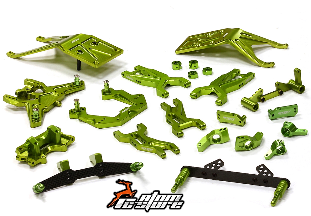 美国 Integy Slash 2WD 后驱 铝合金 金属 悬挂升级 套件 - 图0