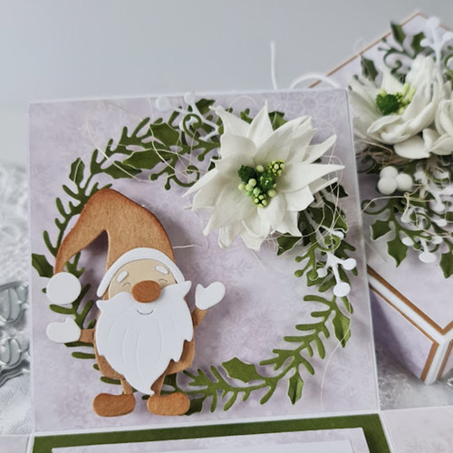 5798圣诞老人 切割模板DIY模具cutting die贺卡Scrapbook相册制作 - 图2