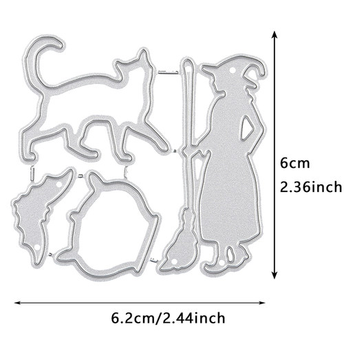 5675 万圣节 切割模板DIY模具cutting die贺卡Scrapbook 手账制作 - 图3