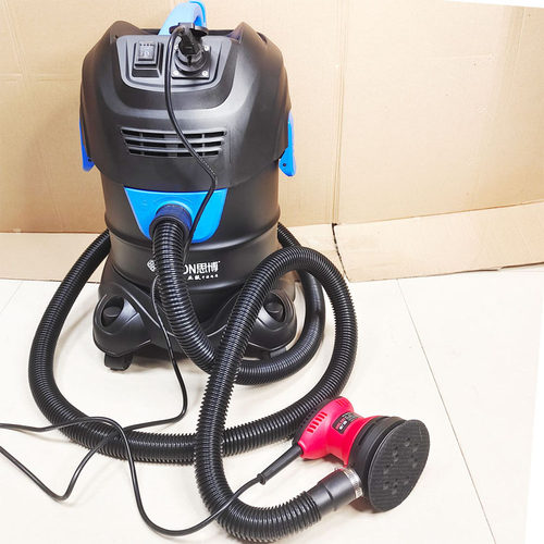 轨道据打磨机联动款吸尘器无尘腻子打磨机洗车店大功率地毯吸尘器 - 图1