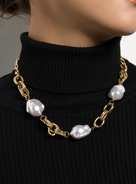 欧美跨境饰品时尚潮流单层短款毛