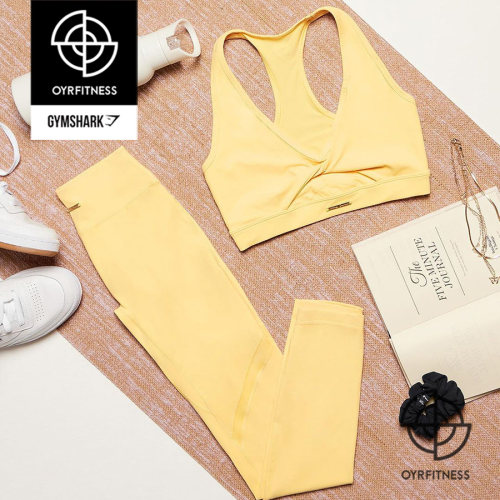 特价现货！英国GYMSHARK WHITNEY MESH LEGGINGS合作款健身运动高 - 图0