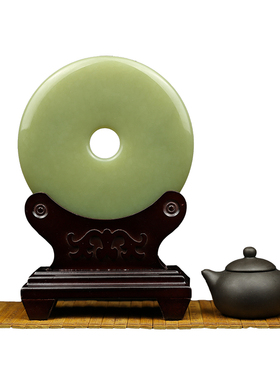 平安扣中式风新房玄关酒柜装饰品