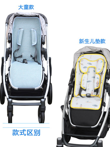 适用UPPAbaby Vista V2 V3Cruz婴儿车凉席Minu婴儿童宝宝推车凉席 - 图0