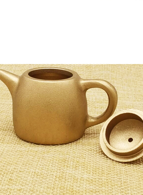 纯铜创意迷你小茶壶摆件手把件